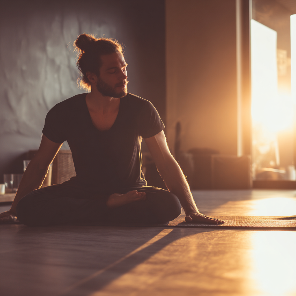 Професионален фитнес треньор в действие